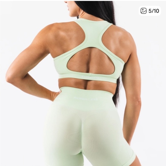 ‼️FLASH SALE‼️ Alphalete Amplify Contour Citrus Frost Sports Bra - Picture 2 of 5